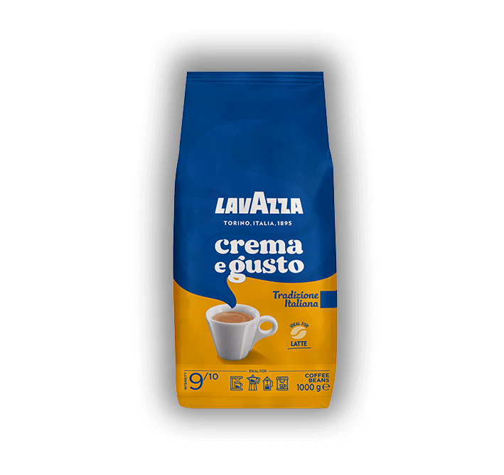 Crema e Gusto Tradizione Italiana Kaffeebohnen Lavazza